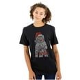 thumbnail image 2 of Christmas Santa Claus NASA Astronaut Men's Graphic T Shirt Tees Brisco Brands S, 2 of 5