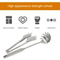 thumbnail image 3 of 2 Pieces Stainless Steel Spaghetti Server Set, Stainless Steel Spaghetti Pasta Tong, Pasta Spoon Server Fork, 3 of 8