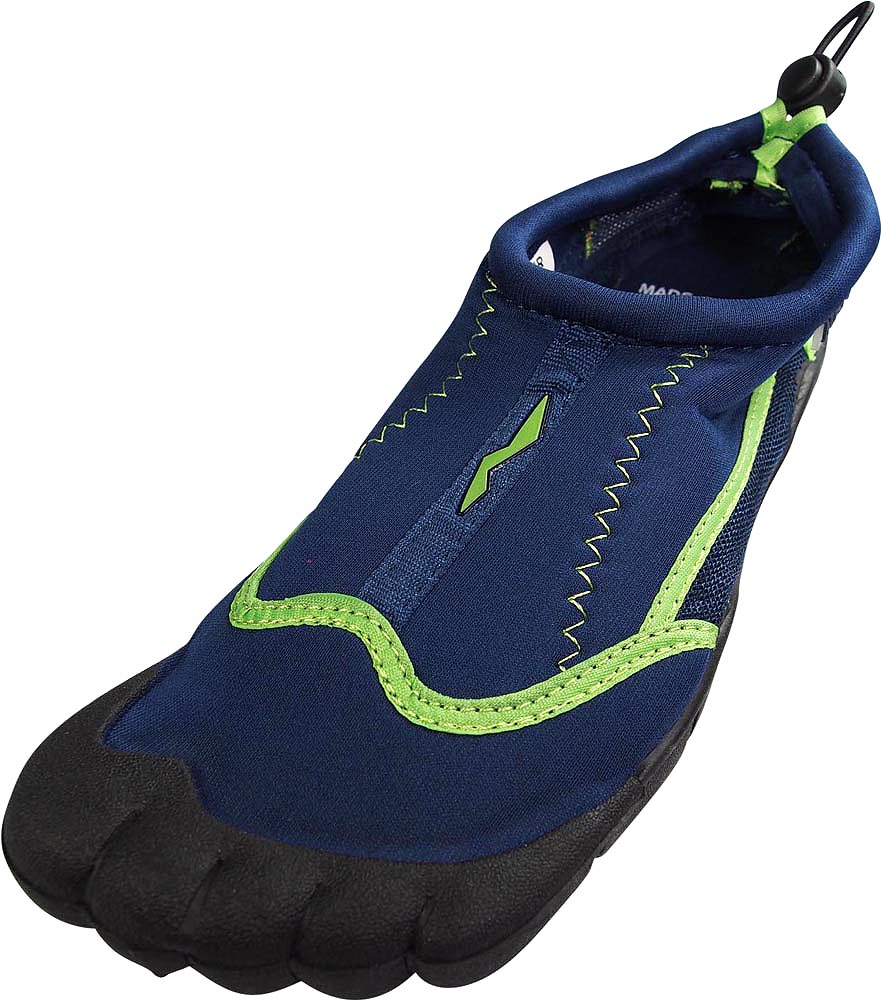 NORTY Mens Water Shoes Adult Male Surf Shoes Navy Lime 12 - image 1 of 7