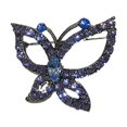 thumbnail image 1 of Broche Papillon Sertie dans une Broche en Zircone Cubique de Type «Blue», 1 of 1
