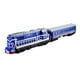 thumbnail image 5 of Juguete de simulación 1:87, molde de tren con sonido, pieza de exhibición coleccionable, juguete de tren Azul, 5 of 9