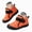 Orange, variant on Boys Girls Snow Boots Winter Waterproof Resistant Cold Weather Outdoor Shoes (Toddler/Little Kid),Y134-Black
