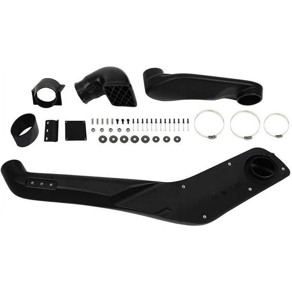 SCITOO Auto Snorkel Kit Replacement Compatible for 1993-1998 for Jeepfor Grand for Cherokee for ZJ 4x4 Off Road Snorkel Intake Kit Air Ram Intake Snorkel Kit Set Black Intake Ram Snorkel