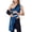 Blue, variant on Post Shoulder Surgery Dress for Women Full Tear Away Sleeveless Tank Dress Side Split Open Surgery Recovery Dress for Post Shoulder After Rotator Cuff Adaptive Clothing Pink XXL
