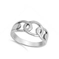 thumbnail image 4 of Chain Link Infinity Knot Forever Wholesale Ring Sterling Silver Band 925 Jewelry Female Male Size 6, 4 of 4