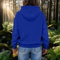 thumbnail image 5 of Women's Hooded Sweatshirt Long Sleeve Oversized Casual Pullover Hoodie Travel Hoodie S, 5 of 5