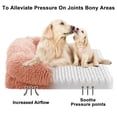 thumbnail image 3 of Nisrada Fluffy Plush Orthopedic foam Dog Bed & Cat Bed - Anti-Slip Pet Bed Crate Pad - Machine Washable Kennel Nest, Cozy Sleeping Mat for Medium Dogs, 3 of 7