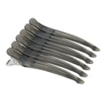 thumbnail image 1 of Juego de 6 pinzas para el pelo antideslizantes, pinzas de posicionamiento con banda de silicona y pinzas sin dejar rastro para peinar., 1 of 8