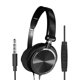 thumbnail image 3 of Auriculares estéreo con cable de 3,5 mm, ajustables, para juegos y llamadas, intraaurales. Negro con micrófono, 3 of 8