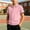 Pink, variant on ZOYOEN Boys Cotton Polo Shirts- Casual Summer Fashion Short Sleeve Kids Performance Shirts Green Size 10-12 Years