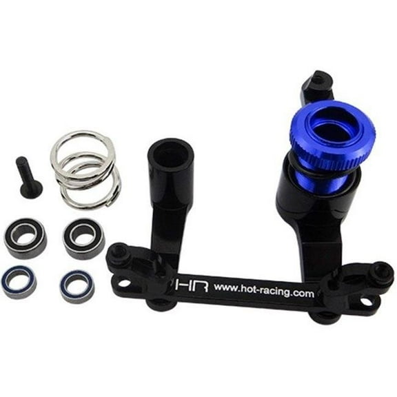 Hot Racing HRATM3348X Aluminium Bearing Saver Steering Kit for T-Maxx E-Maxx
