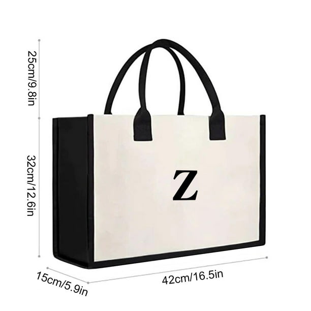 Portable Canvas Zipper Bag, Stylish Adjustable Strap, Durable