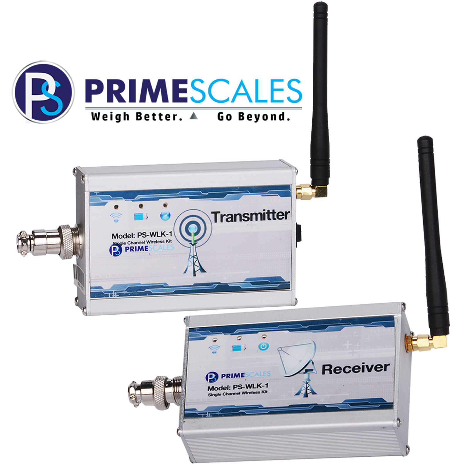 Prime Scales Radio Frequency Wireless Kit 300Ft Range 8 Frequency