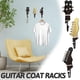 thumbnail image 2 of Ganchos decorativos JAMW de guitarra vintage para colgar ropa abrigos toallas llaves sombreros paquete de 3, 2 of 5