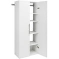 thumbnail image 4 of Prepac HangUps 3 Piece 90" Large Wall Mounted Garage Cabinet Set in White, 4 of 7