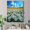 thumbnail image 4 of Qisvanset 12x16 Inch 2D Flat Framed Canvas Art, Vintage Country Landscape Minimalist Antique Living Room Home Wall Decor, 4 of 5