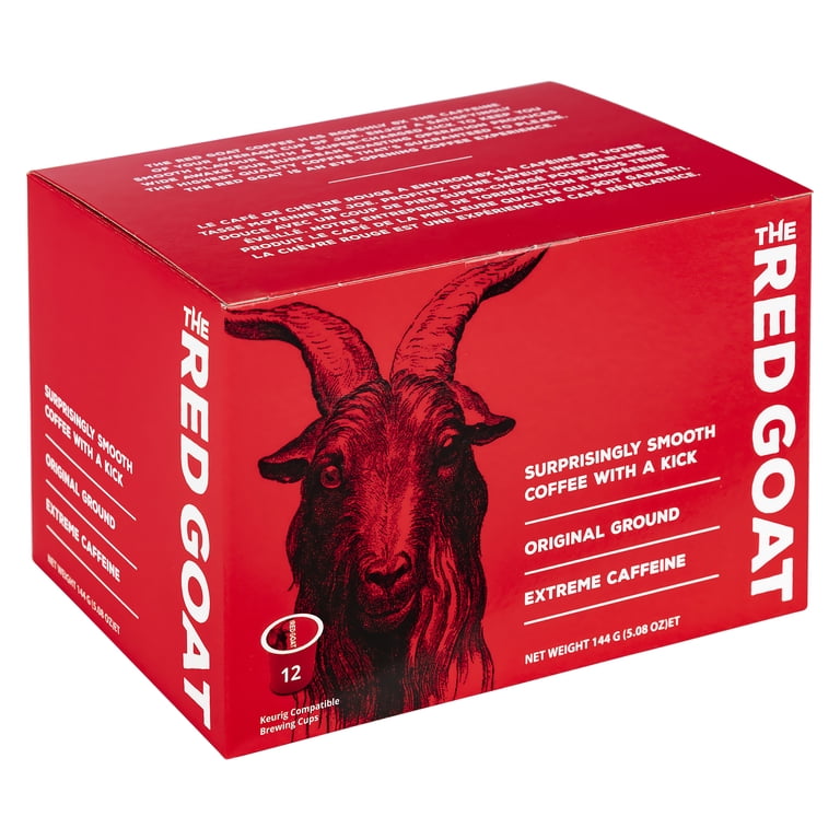 The Red Goat K-Cups Coffee 72 Count | Extreme-Caffeine Coffee
