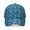 Monster Cartoon Truck Blue Pattern-1, variant on Monster Cartoon Truck Blue Pattern Baseball Cap, Outdoor Travel Cap with Snap Closure & Sweatband, Breathable Eyelets Gifts for Unisex Men Women