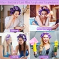 thumbnail image 5 of Jumbo Hair Curlers Rollers with Clips, 28 Pcs Big Rollers for Hair Set with 3 Sizes Self Grip Hair Roller for Long Medium Short Thick Thin Hair Bangs Volume, Salon Hair Dressing DIY Hair Roller, 5 of 8