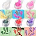 thumbnail image 5 of Warmfits Iridescent Nail Art Fine Glitter Ice Queen Mermaid Nail Art Crystal Diamond Powder Dust Set 12Colors Iridescent Pearlescent Sparkles Shiny Pigment Raw Sugar Dust Effect Fine Glitter 12 Boxes, 5 of 7