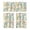 C, variant on Watercolor Multicolor Leaf Print Curtain Valance 53.94W x 17.72H Inch Rod Pocket Light Filtering Valance for Kitchen Bathroom