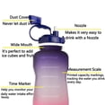 thumbnail image 4 of Eigraketly Botella de agua motivacional grande de 68 oz con marcador de tiempo y pajita extraíble Botella sin BPA a prueba de fugas para Fitness Gym Office Kits de desorden para acampar No.2 Eigraketly OD016991-02, 4 of 6