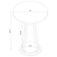 thumbnail image 4 of Coaster Contemporary Round Plant Stand in Cherry, 4 of 4