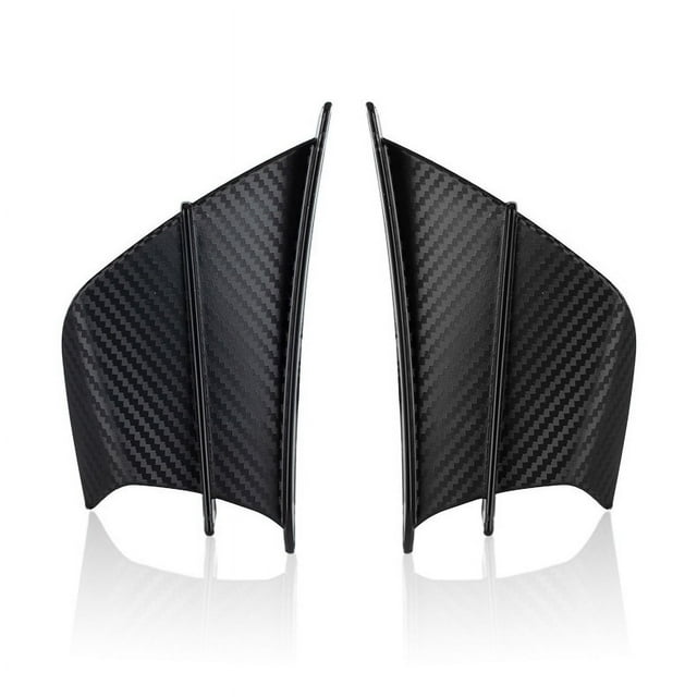 Suitable For Motorcycle Modification Fixed Wind Wing QJ Race 600 Yamaha R1 Side Guide Plate Carbon Fiber Spoiler-ZJKDGJKJ