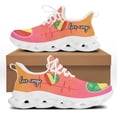 thumbnail image 1 of Zapatillas deportivas gruesas de malla con estampado de la bandera de la República del Congo, con cordones, informales, vulcanizadas, para caminar, 1 of 6