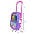 thumbnail image 4 of Innovative Designs Gabbys Dollhouse Color and Roll Activity Set with Carrying Case, Stickers, & Art Supplies, 4 of 5