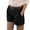 Black, variant on Women's Shorts Fashion Solid England Style Mid Waist Casual Summer Shorts Pants