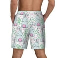 thumbnail image 4 of Balery Rabbit Back View Mens Swim Trunks Swim Shorts for Men Quick Dry Inseam Beach Shorts with Compression Liner Pocket-X-Large, 4 of 9