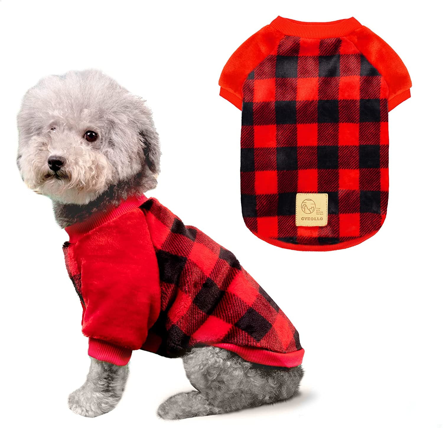 flannel dog clothes