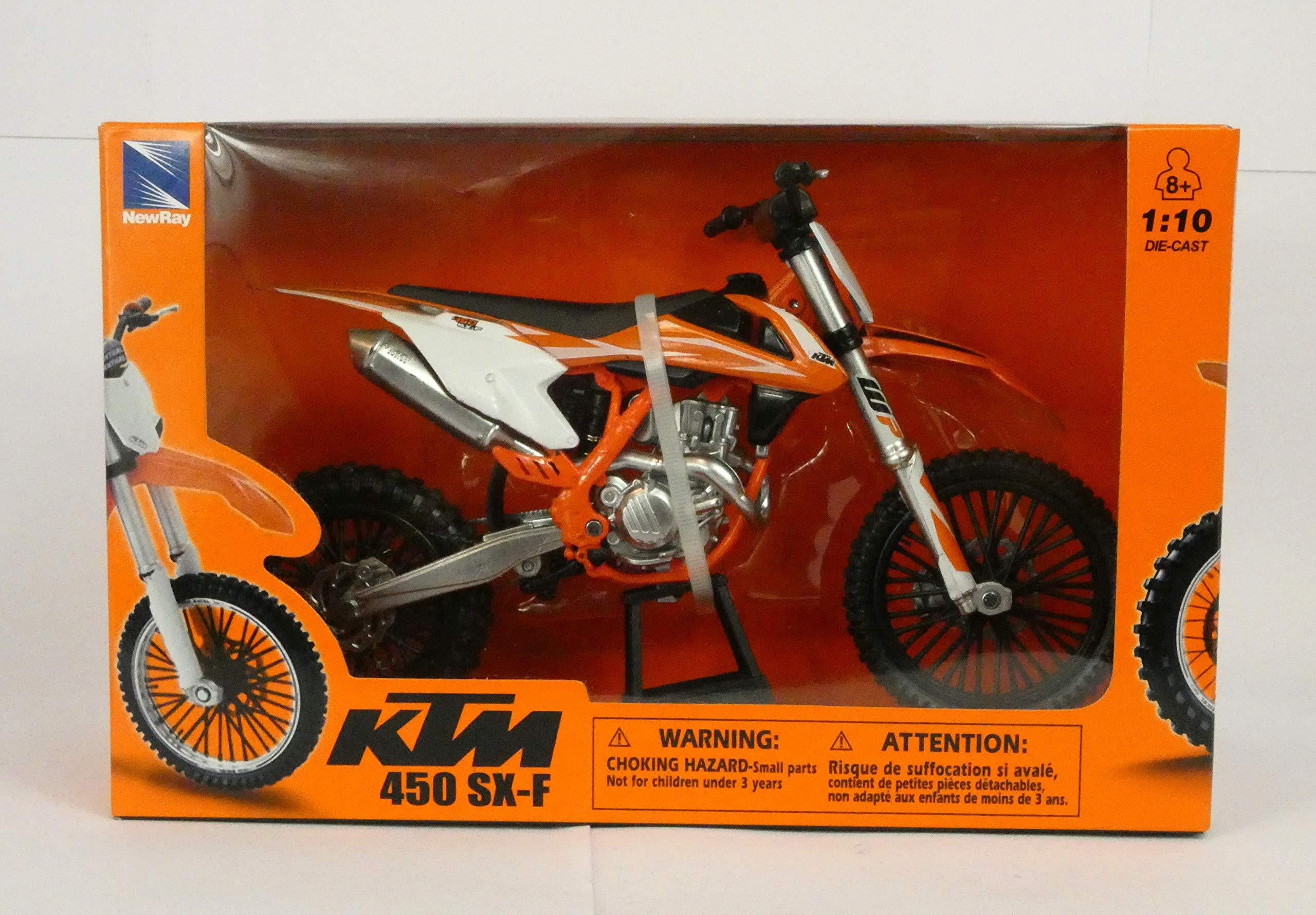 New Ray KTM 450 SX-F Dirt Bike Orange 