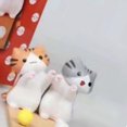 thumbnail image 4 of Lindo soporte para teléfono inteligente con forma de gato, seguro, de PVC, versátil, para escritorio, con dibujos de gato, para teléfonos móviles., 4 of 5