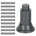 thumbnail image 1 of Juego de 100 placas de aislamiento para acuarios, patas de apoyo para divisores de peceras, 100 unidades, color negro, 1 of 14
