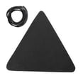 thumbnail image 3 of VONKY Canvas Camping Triangle Stool Cloth Travel Hiking Gardening Backpacking Black, 3 of 9