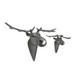 thumbnail image 3 of Indiaart12 Aluminium Metal Moose Head Wall Sculpture Statue (10.5 inches), 3 of 3
