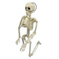 thumbnail image 4 of Figura de esqueleto modelo de Halloween favores de fiesta al aire libre realistas de 16/24 pulgadas, 4 of 9