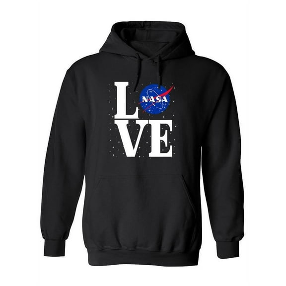 NASA Nasa Love Hoodie Women -NASA Designs, Female Medium