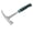 silver, variant on Geological Hammer Big Flat Tip  , 26 oz Carbon Steel Hammer with PU Shock Absorbing Handle, Geological Exploration