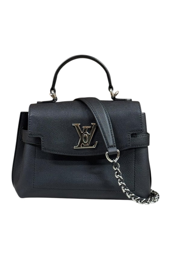 Pre-Owned Louis Vuitton Lock Me Ever MINI Shoulder Bag, Leather, M20997, Black,... (Good)