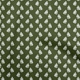thumbnail image 1 of oneOone Viscose Chiffon Green Fabric Asian Block Sewing Craft Projects Fabric Prints By Yard 42 Inch Wide, 1 of 5