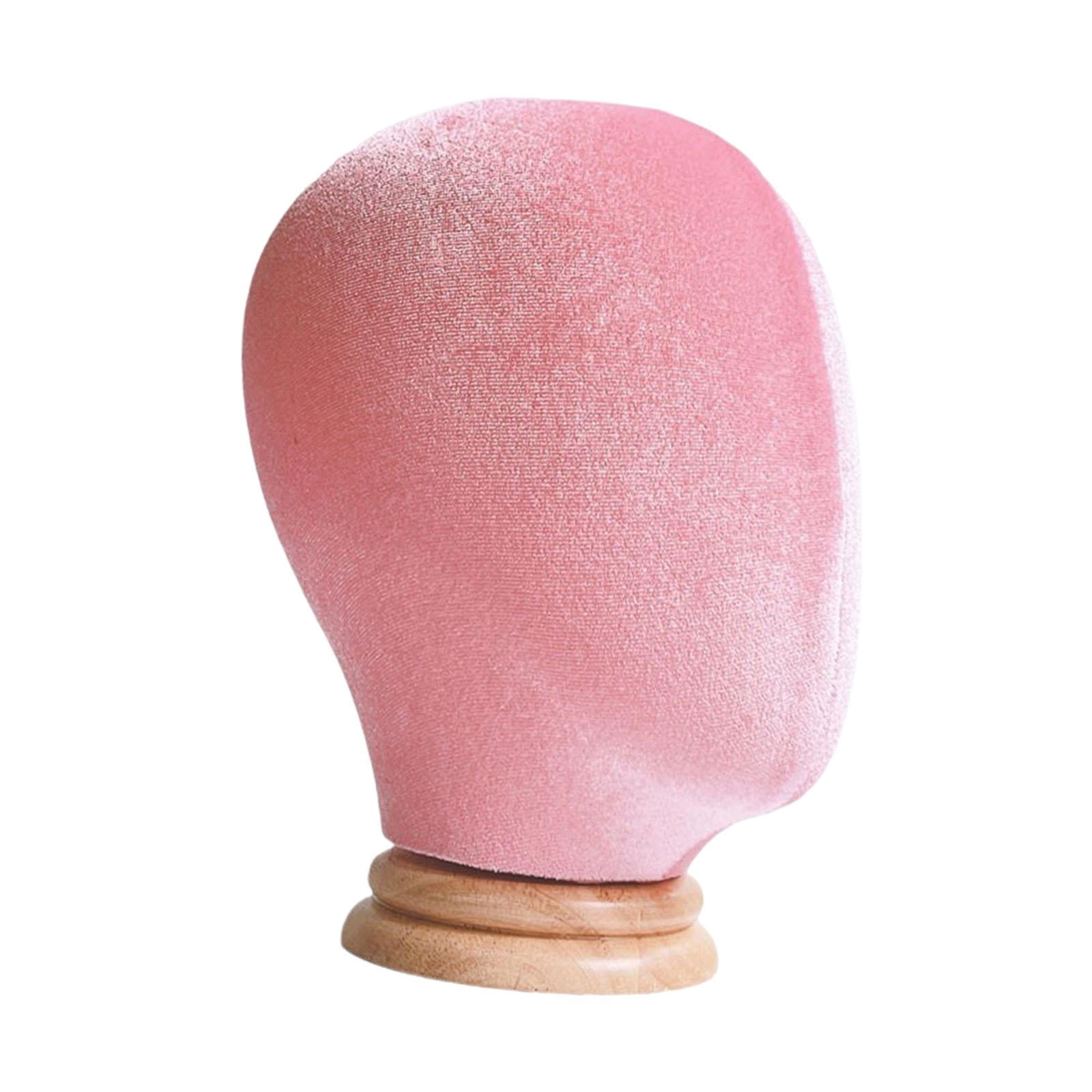 TOOYFUL Display Head Mannequin Head Display for Beauty Salon or Shop Display pink