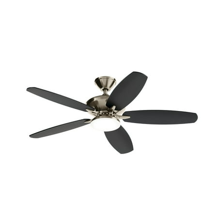 

Kichler 330163 Renew Designer 52 5 Blade Outdoor Ceiling Fan - Nickel