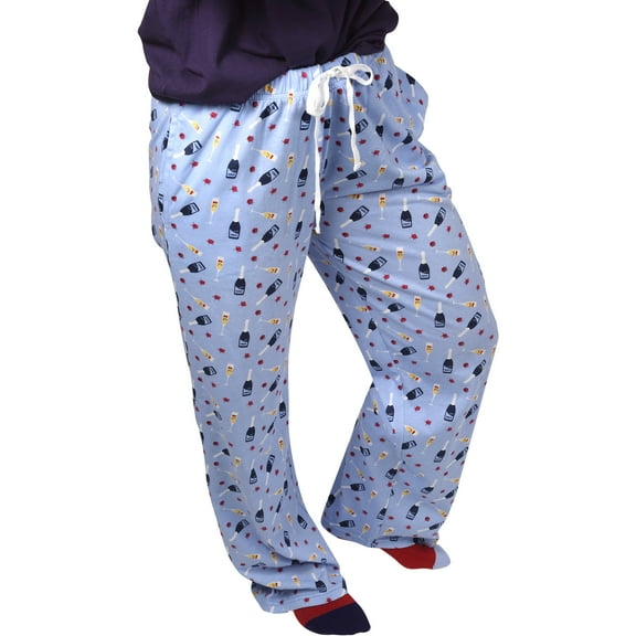 Pavilion Gift Company - Prosecco & Raspberries
 - XS Light Blue Unisex Lounge Pants
