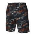 thumbnail image 5 of Kdxio Cool Sports Car Pattern Mens Casual Shorts - Drawstring Summer Beach Sports Shorts for Men, 5 of 9