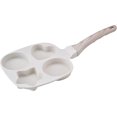 thumbnail image 1 of Sartén antiadherente para tortillas de 4 tazas - Sartén saludable para tortitas, huevos, bacon | Mango desmontable y compatible con inducción, diseño de aluminio fácil de limpiar, 1 of 6