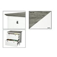 thumbnail image 5 of Saint Birch Finley 2-Drawer Modern Wood Lateral File Cabinet in White/Gray Oak, 5 of 6