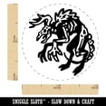 thumbnail image 2 of Wendigo Mythological Creature Monster Self-Inking Rubber Stamp Ink Stamper - Fuchsia Ink - Mini 1/2 Inch, 2 of 7